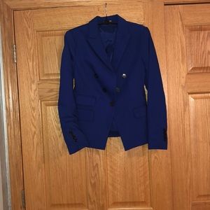 Cobalt blue express blazer